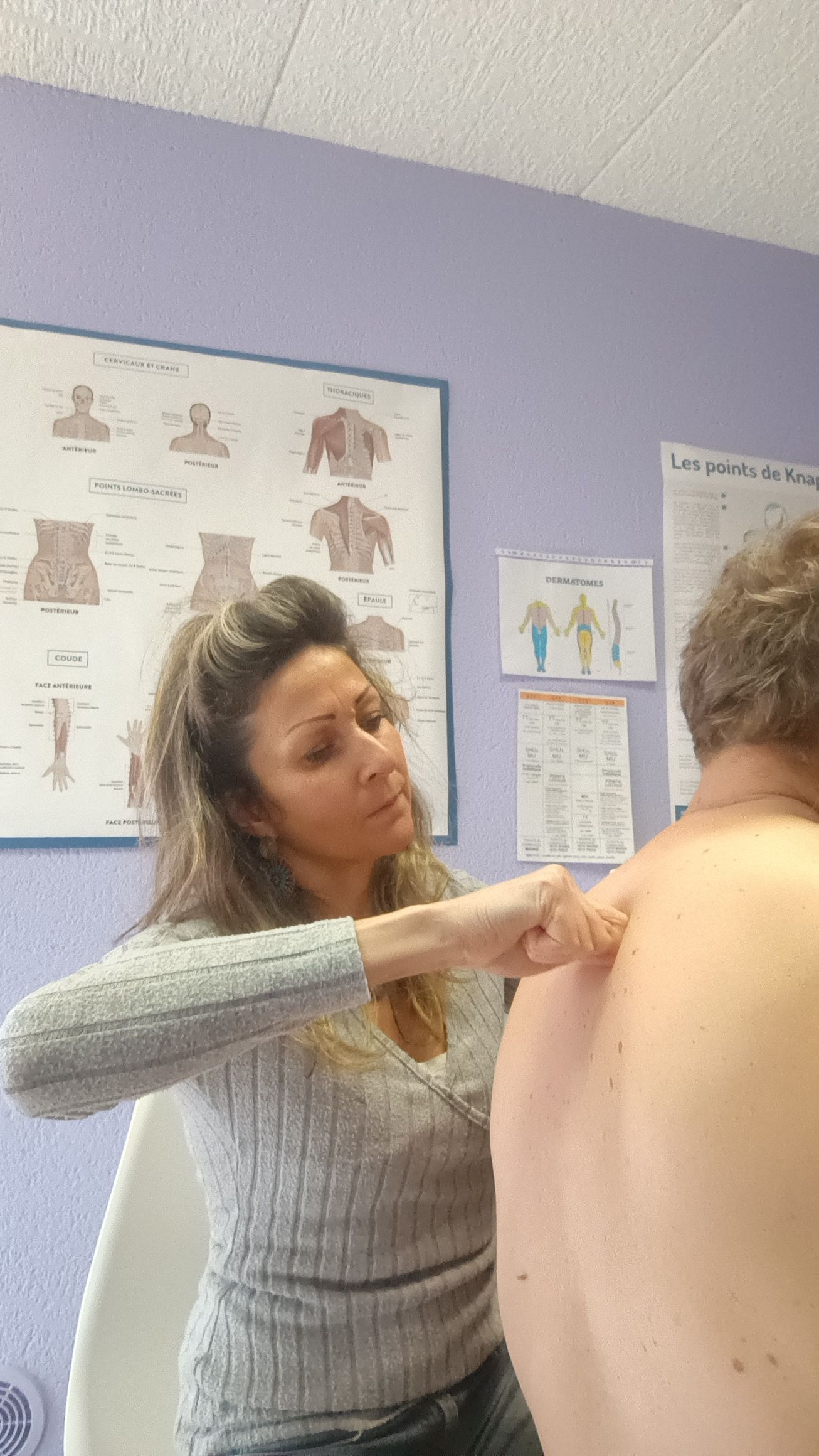 Angeline Tisserand, Ostéothérapeute